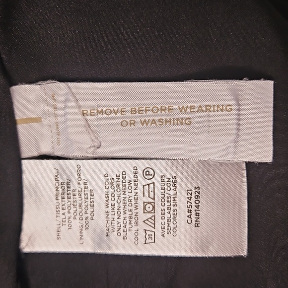 Loft Women's BlackStrappy Button Midi Dress - Picture 10 of 10